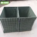 Canasta de barrera Galvanized Gabion para la pared de defensa de la explosión